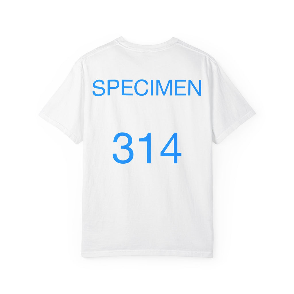 Specimen 314 T-Shirt — Peptide Vial Graphic Tee