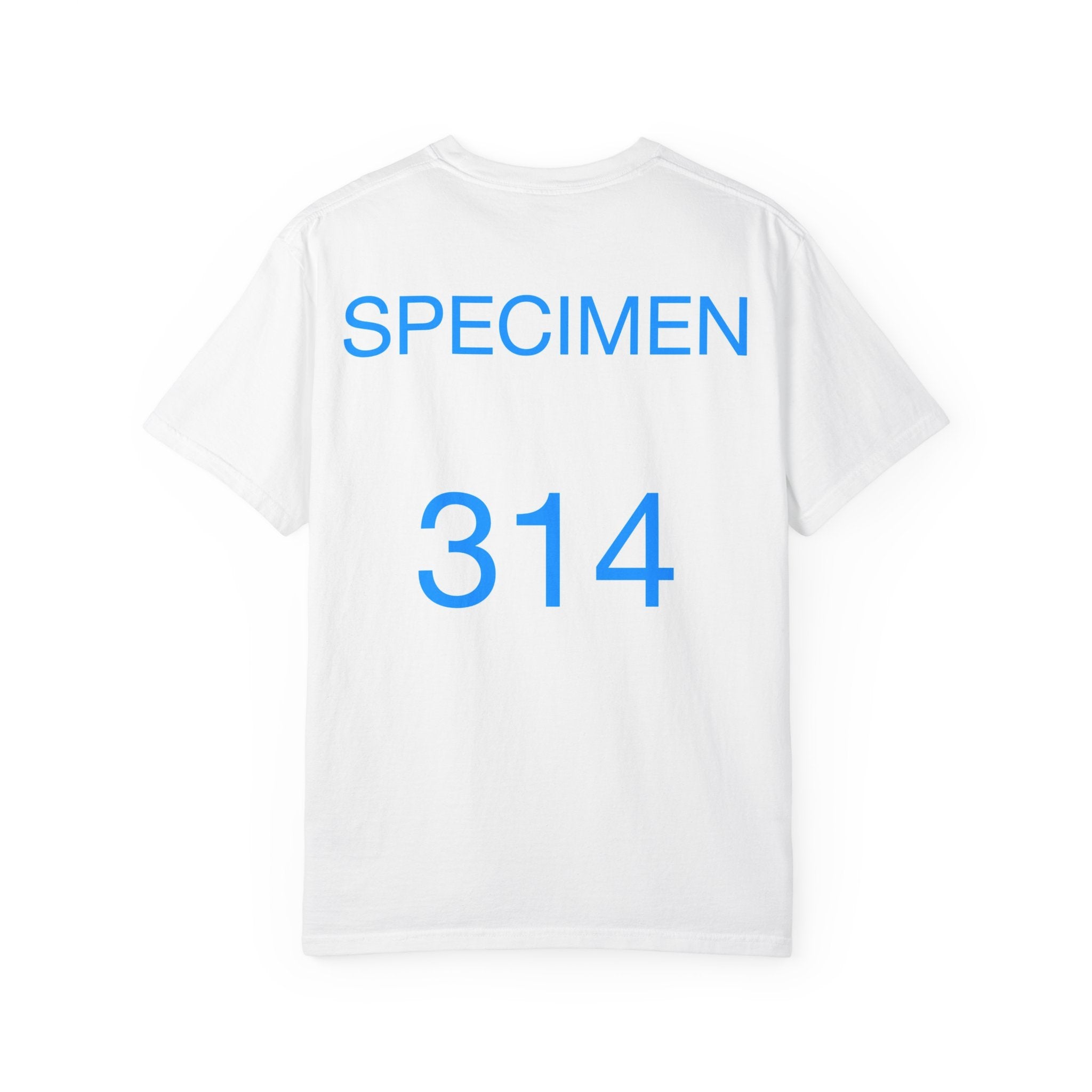 Specimen 314 T-Shirt — Peptide Vial Graphic Tee