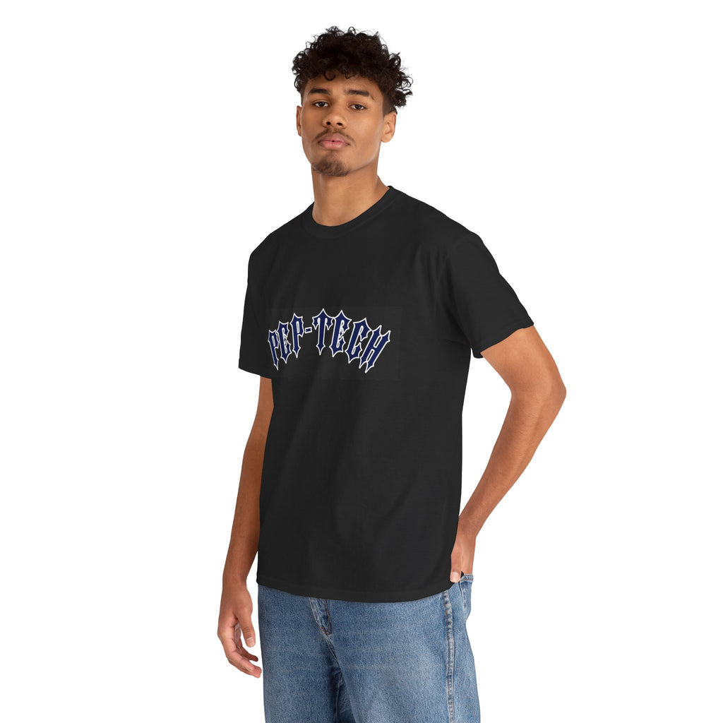 Pep-Tech Muscle Tee — Bodybuilding Supplement Graphic T-Shirt