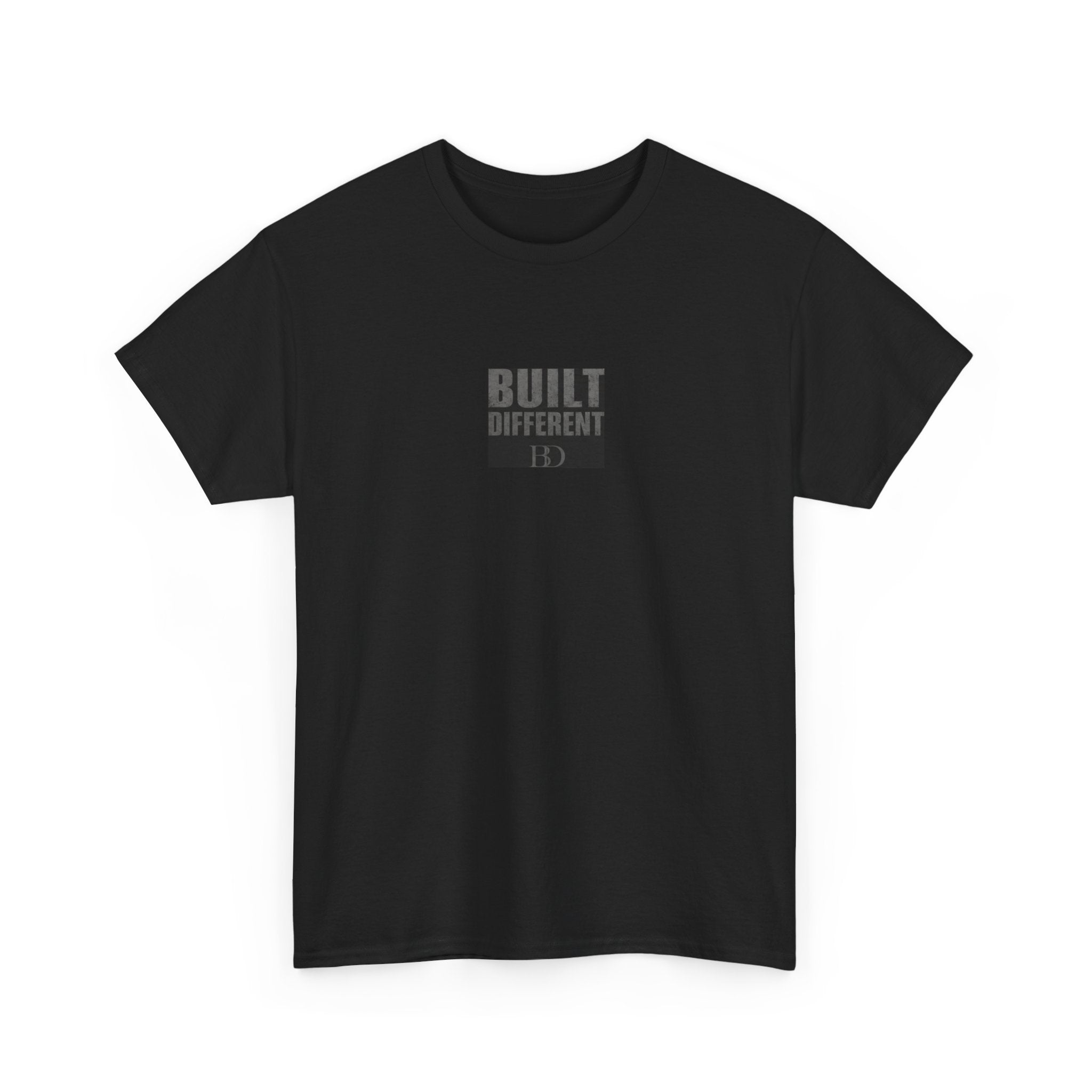 Built Different T-Shirt — Motivational Fitness Tee with ‘Built Different’ Graphic