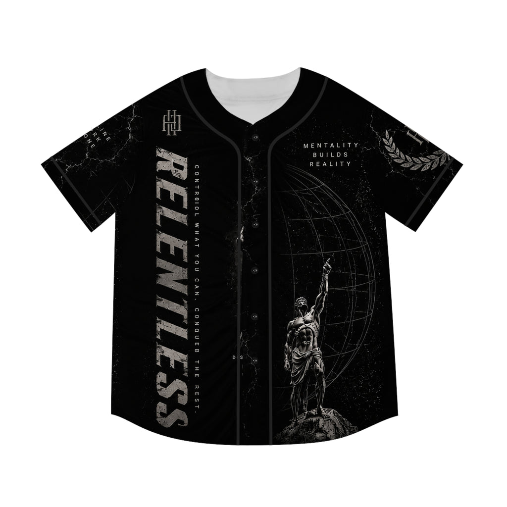 Black Marble Sleeve Baseball Jersey