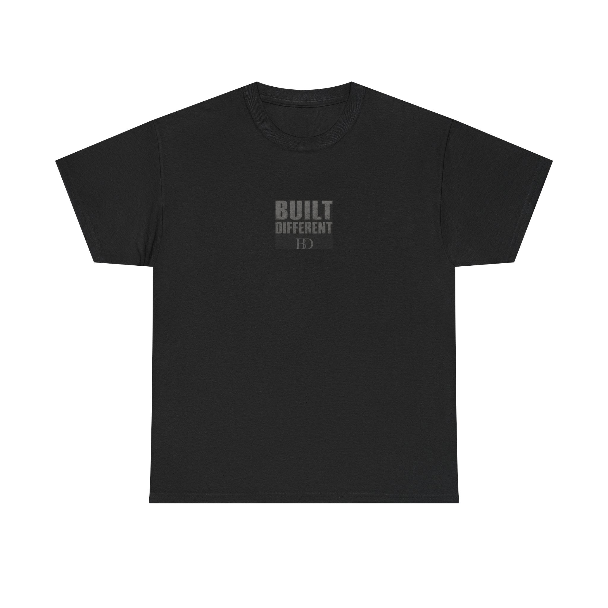 Built Different T-Shirt — Motivational Fitness Tee with ‘Built Different’ Graphic